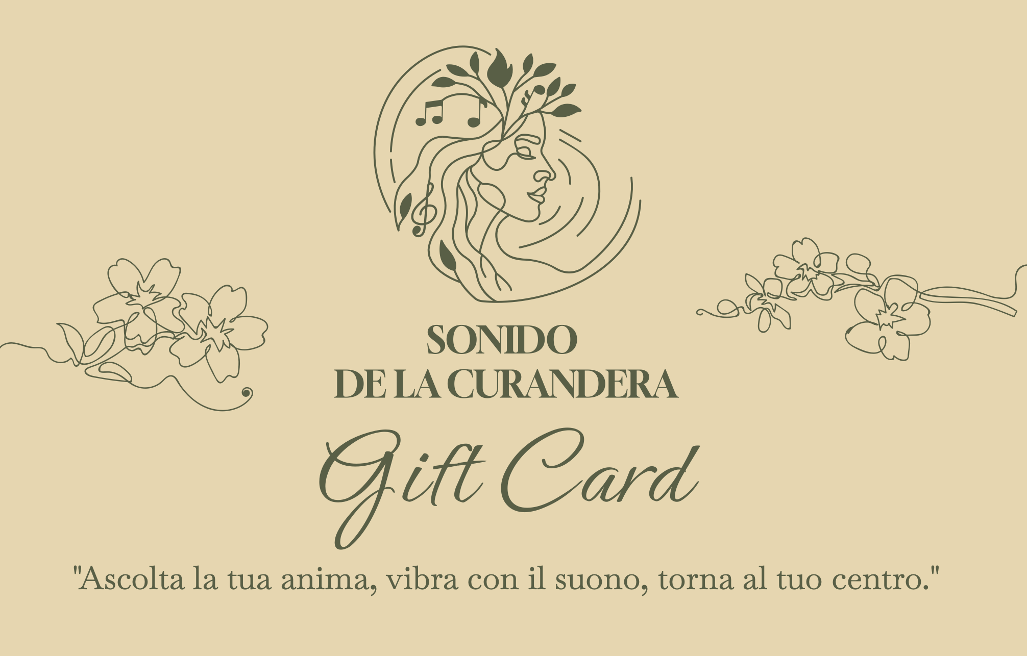 Gift Card Sonido de La Curandera