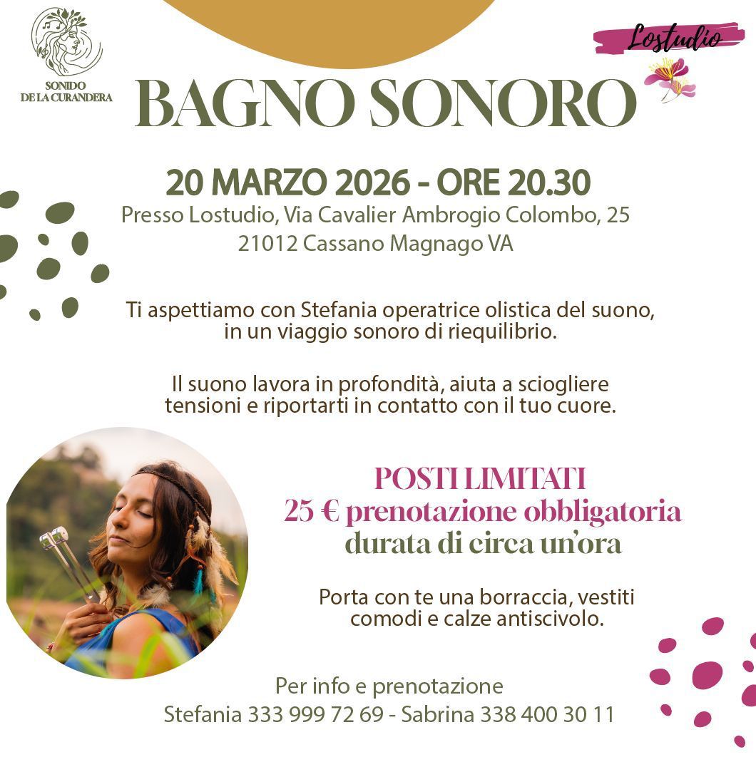 Bagno sonoro di gruppo