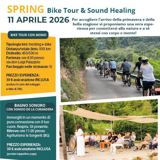 Spring Bike Tour, Bagno Sonoro nella Natura